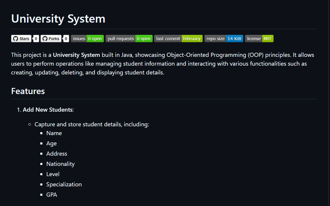 UniversitySystem